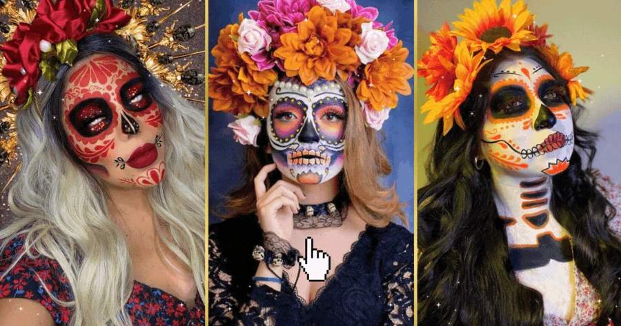 Which Mexican Catrina Makeup Is For You This Halloween? 🌹👻